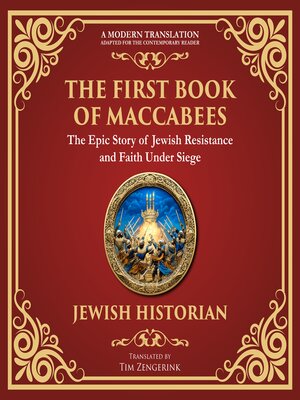 cover image of The First Book of Maccabees